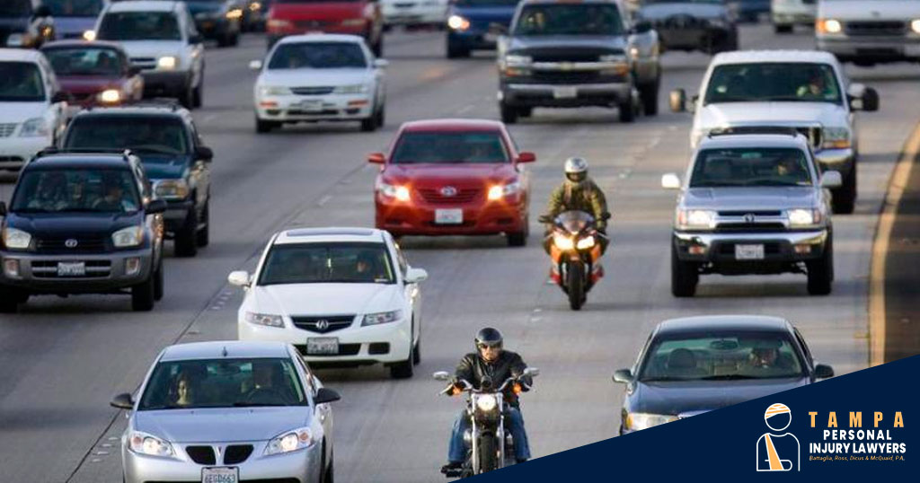 Is It Legal for Motorcycles to Share Lanes in Tampa?